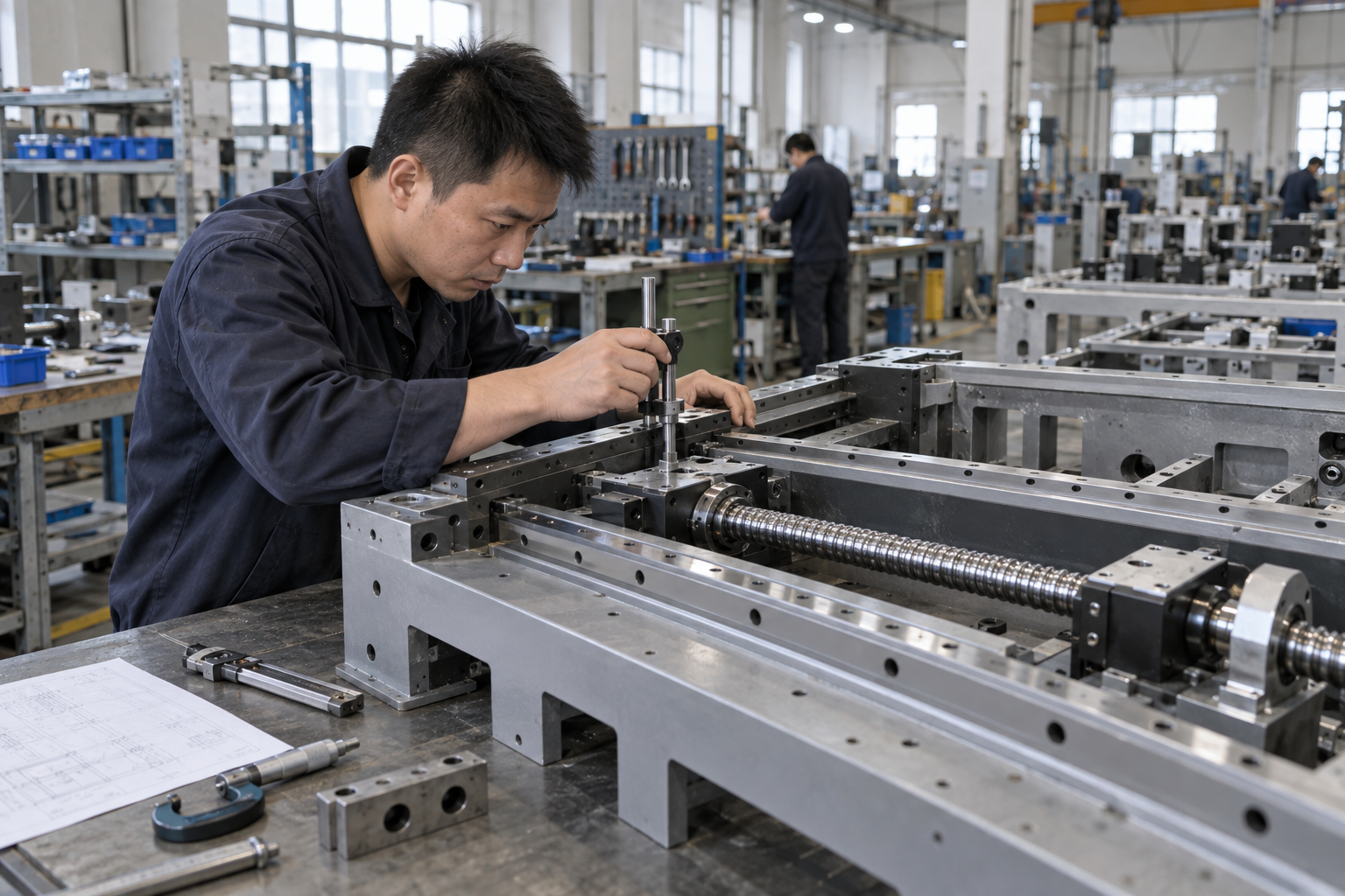 Industrial equipment context for equipment manufacturing