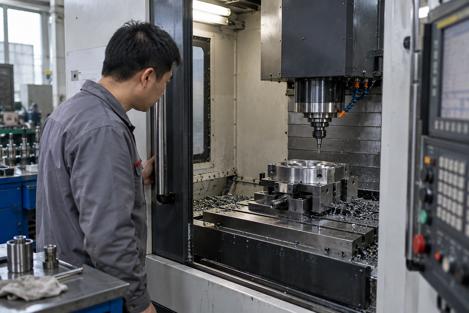 Industrial equipment context for machine tools & machining