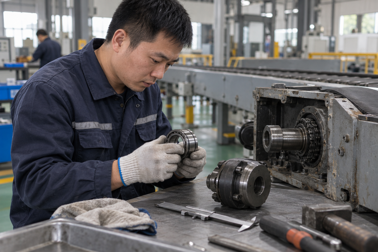 Industrial equipment context for maintenance & spare parts