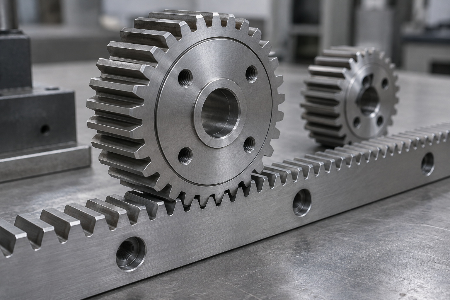 Racks & Gears: Product form. Product appearance varies by model and configuration.