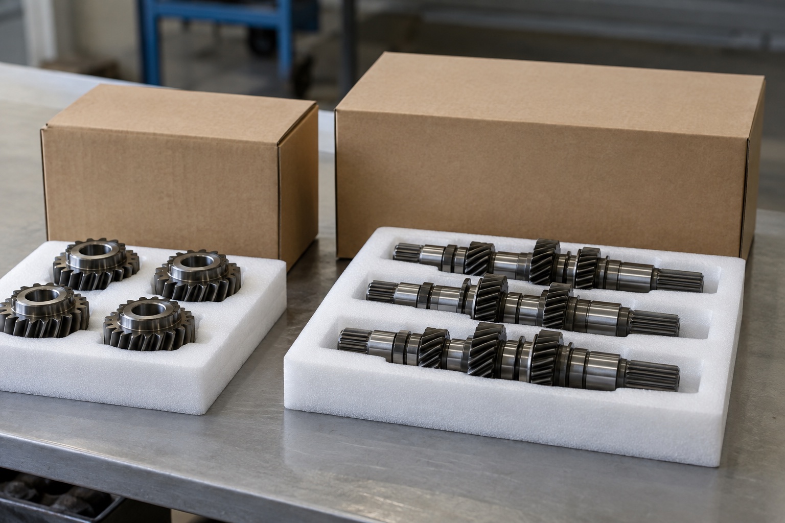 Staged component preparation